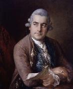 Thomas Gainsborough, Portrait of Johann Christian Bach